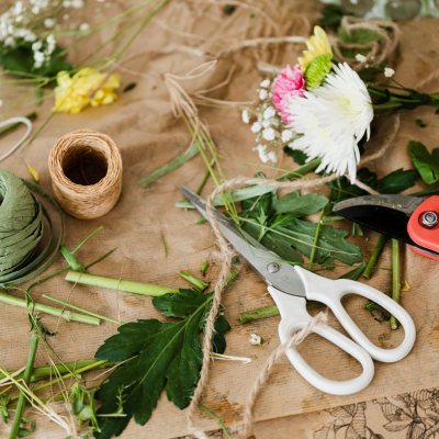 Atelier initiation art floral Aisne